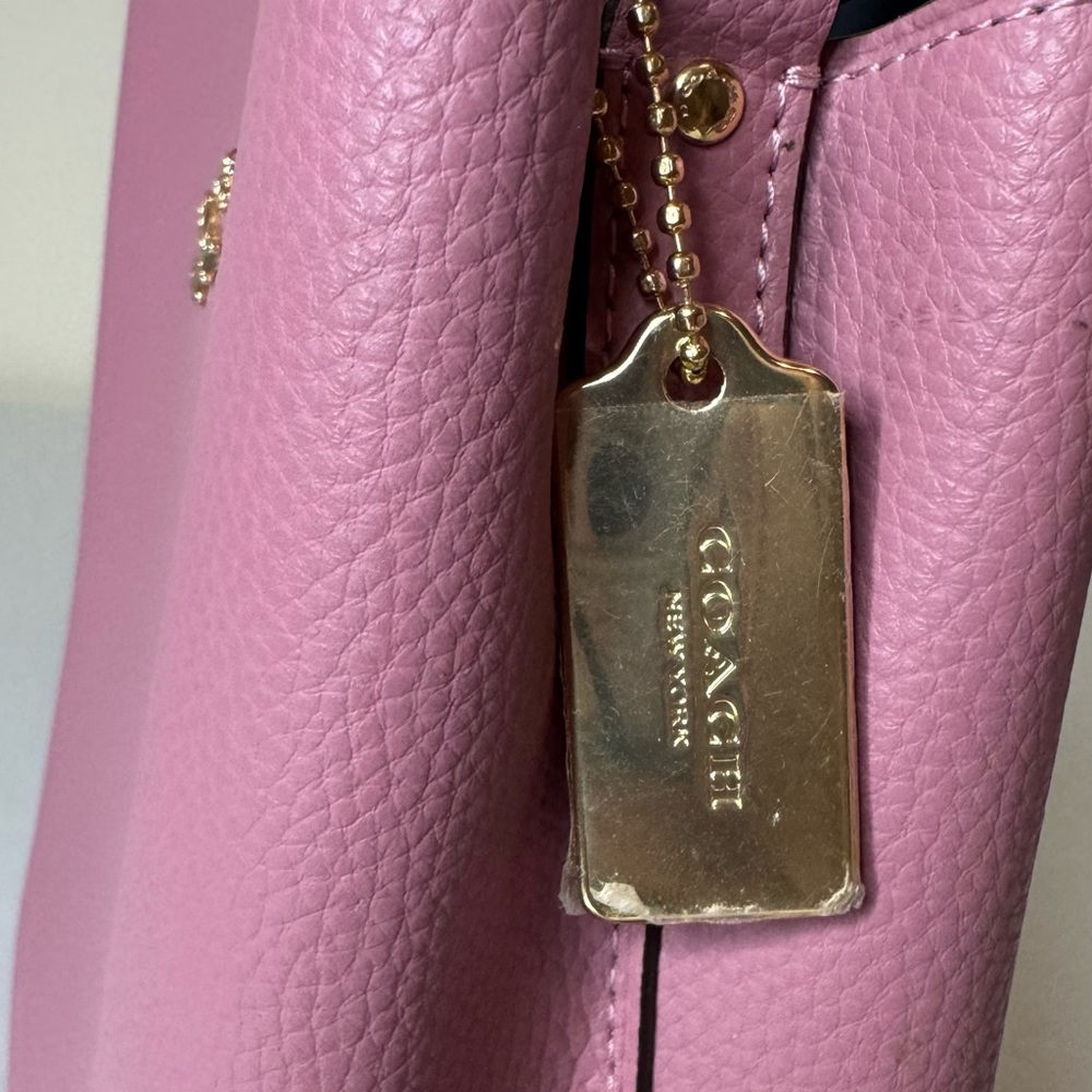 COACH Mollie Bucket bag Pink NWT - Picture 6 of 13